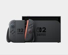 Nintendo Switch 2 в доке с аксессуаром контроллера Joy-Con 2. (Источник изображения: Nintendo)