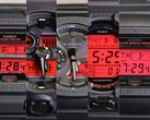 Слева направо: Casio GX-56BBR-1A, GA-700BBR-1A, GA-B2100BBR-1A, GD-O100BBR-1 и DW-5600BBR-1 - вся линейка G-Shock "Black and Bold Red" в одном снимке. (Источник изображения: Casio)